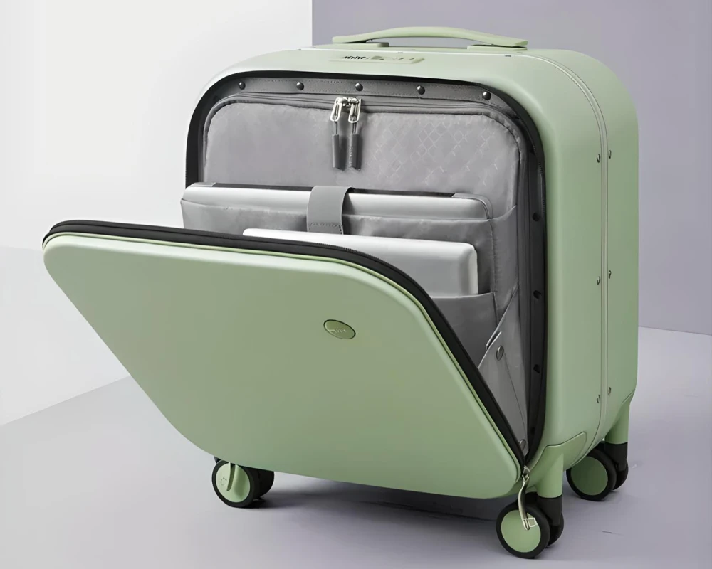 carry on suitcase with laptop compartment